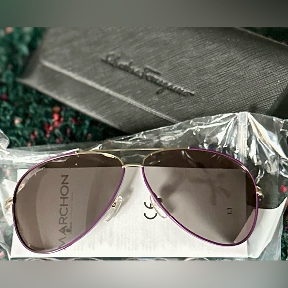 ✨RARE FERRAGAMO NWT WOMEN\'S SF 131S 736 60mm Sunglasses main image 7